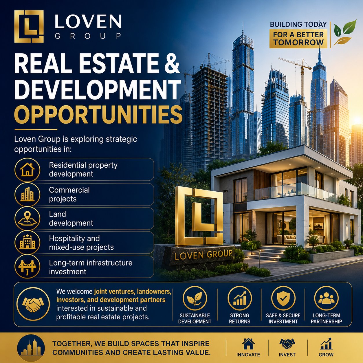 Real Estate & Development Opportunities