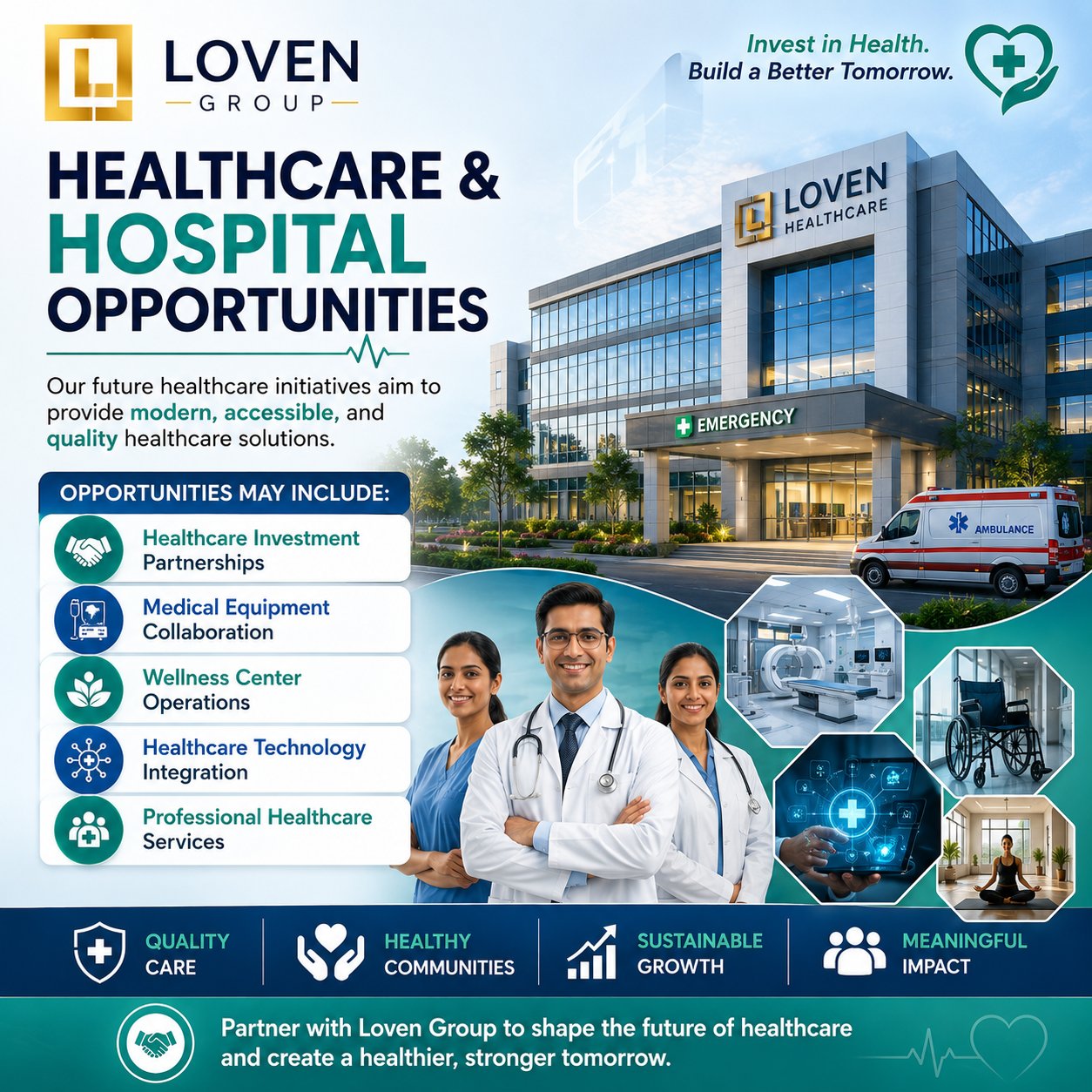 Healthcare & Hospital Opportunities