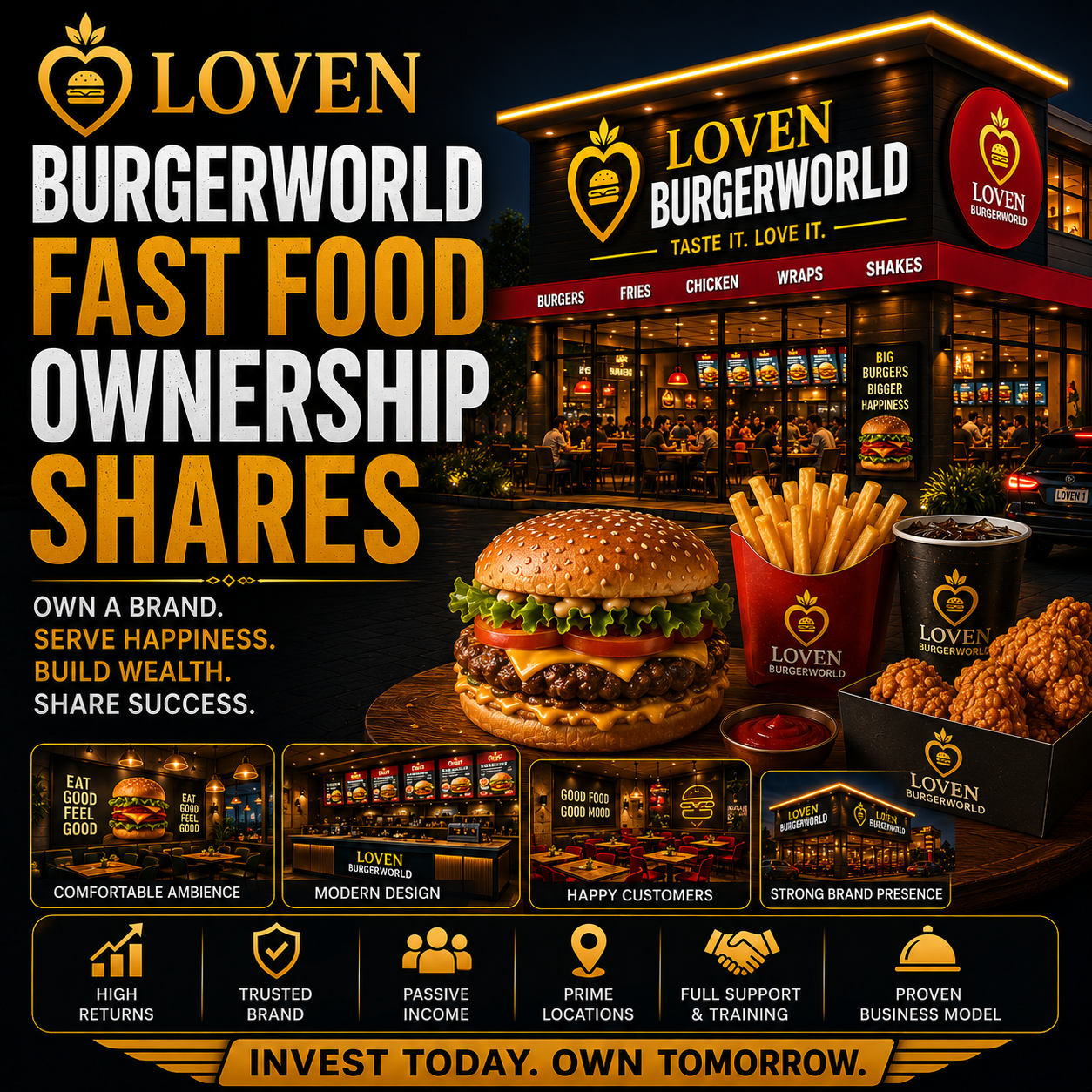 LOVEN BIRYANI KING SHARES